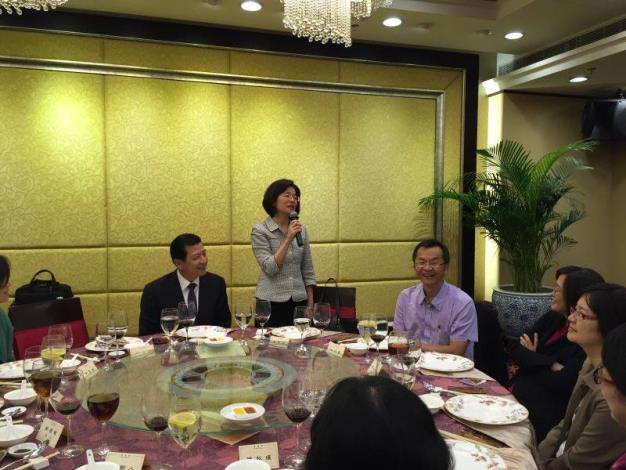 臺北經濟文化辦事處與旅居澳門的臺籍學者教授歡聚