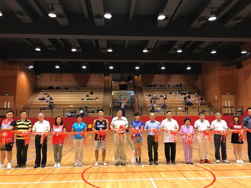 駐澳門台北經濟文化辦事處參加「2017台澳盃籃球賽」